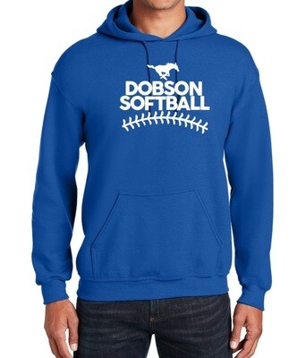 Dobson Softball  Heavy Hoodie