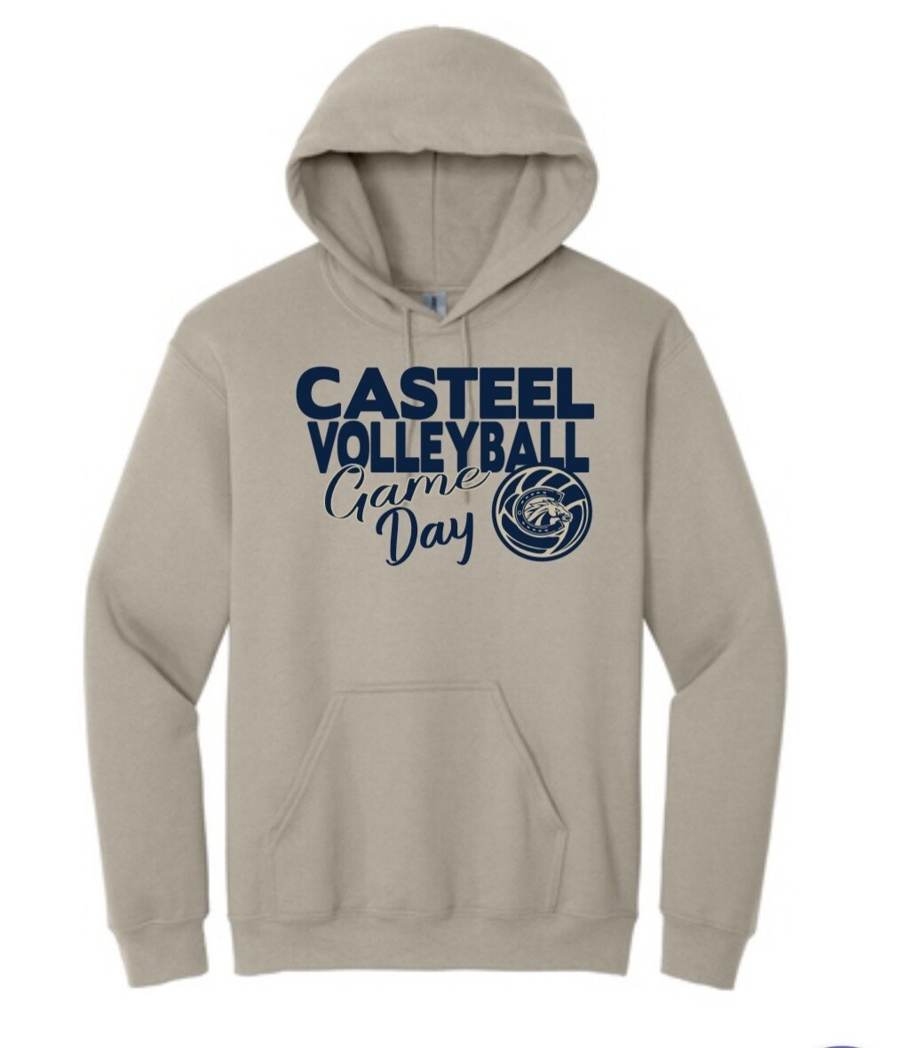 Casteel Volleyball Heavy Hoodie