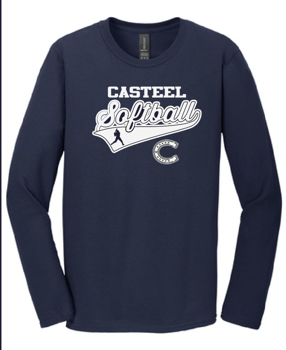 Casteel Softball Unisex Jersey Long Sleeve Tee