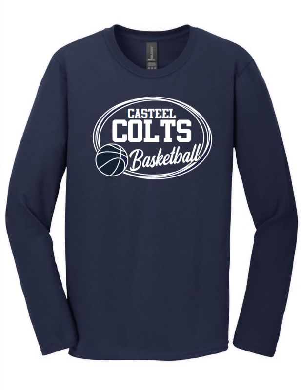 Casteel Basketball Unisex Jersey Long Sleeve Tee