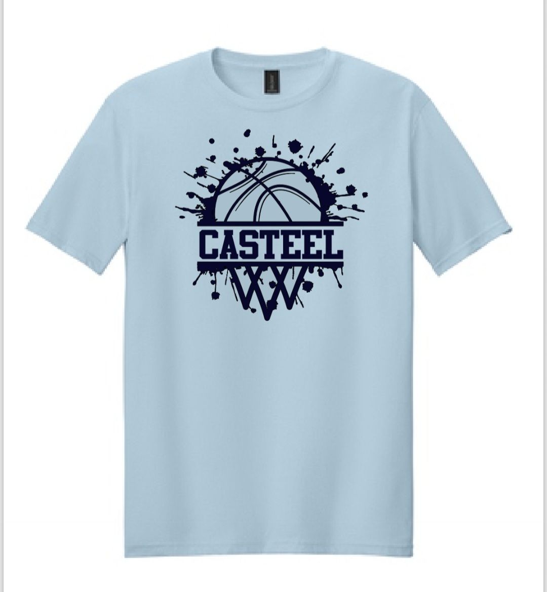 Casteel Basketball Fundraiser Shirt