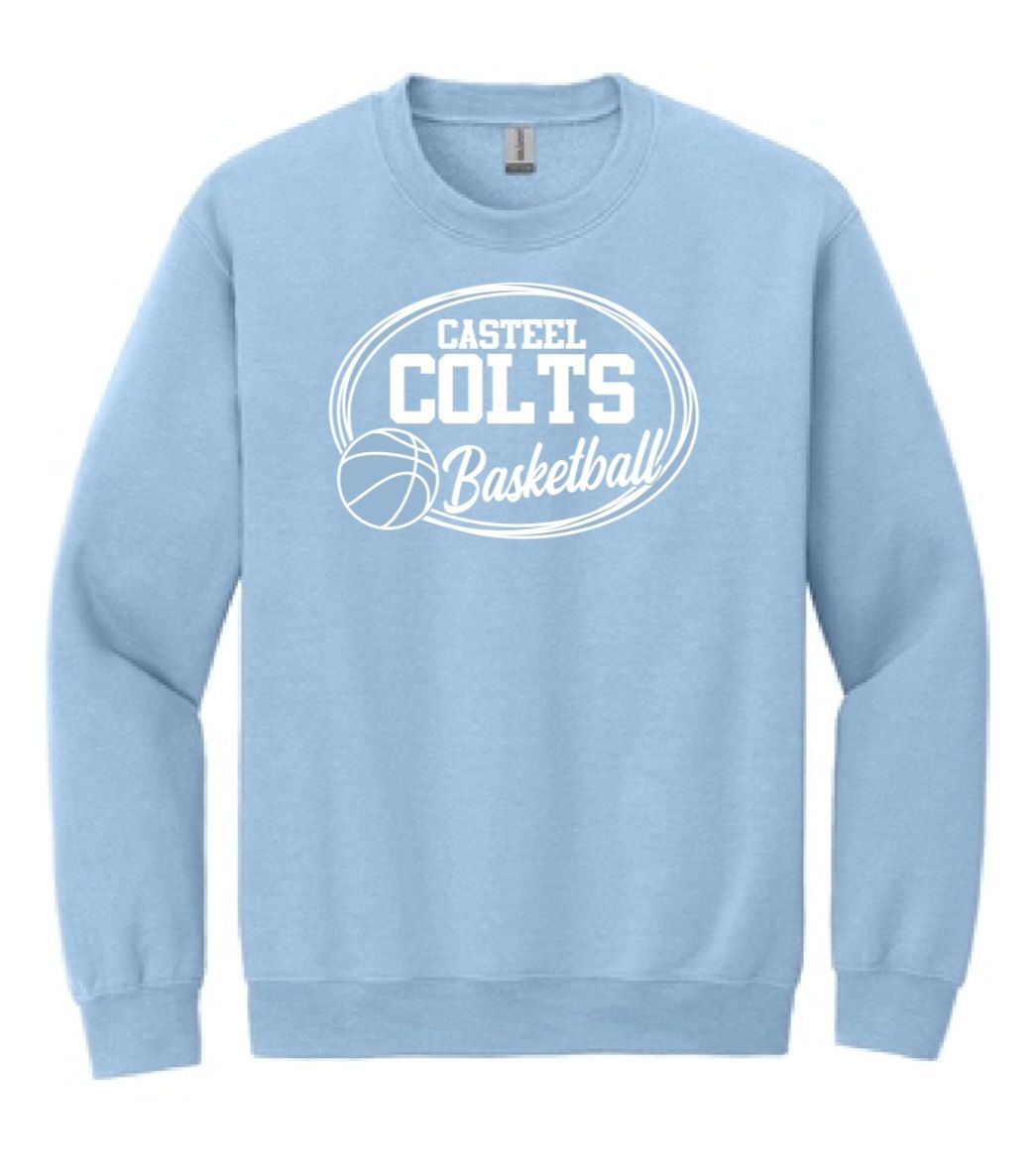 Casteel Basketball  Crew Fleece