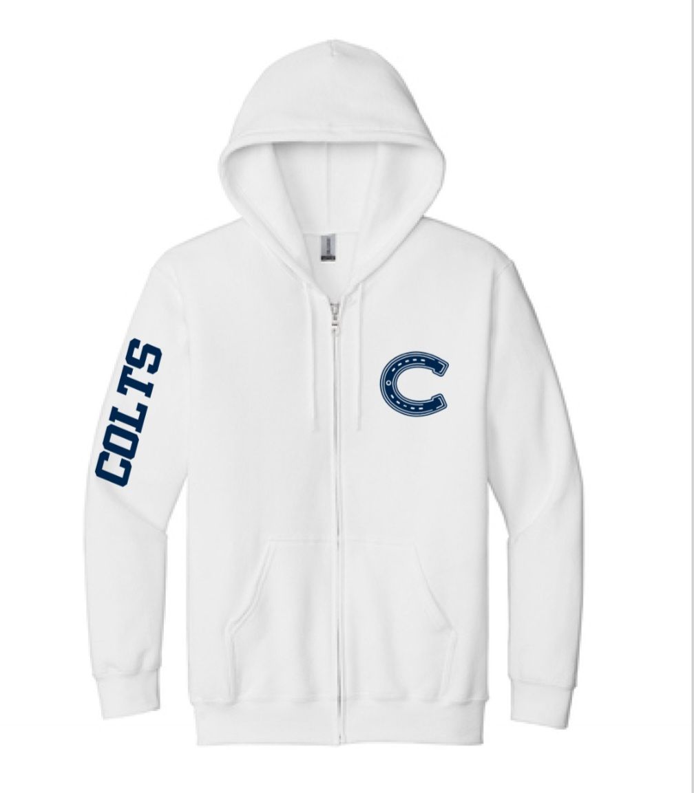 Casteel Colts Zip Up Sleeve