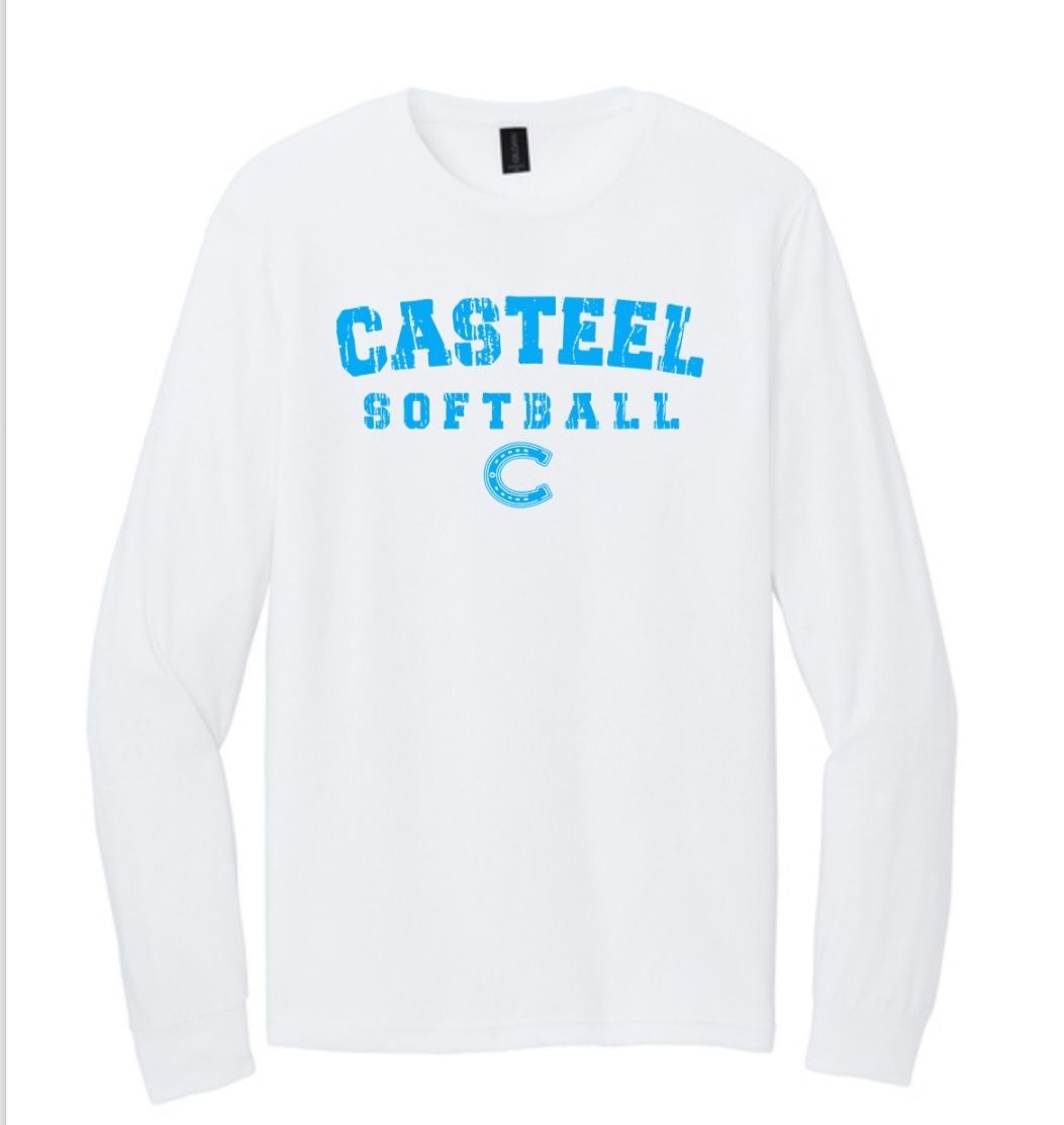 Casteel Softball Unisex Jersey Long Sleeve Tee