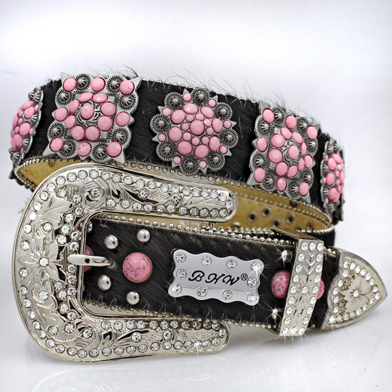  Pink  Bling Belt / all sizes 