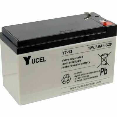 12v 7A/H Yucel Battery