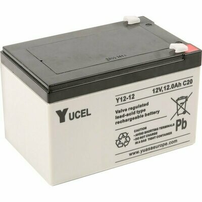 12v 12A/H Yucel Battery