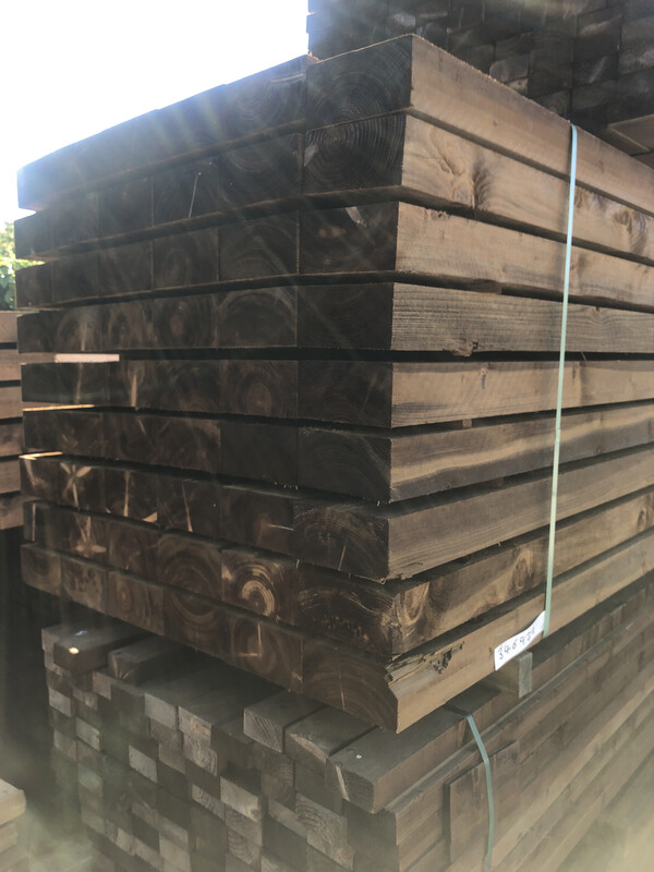 8x4 x 2.4 Mtr Sleepers Brown