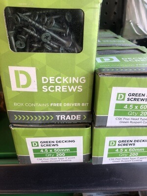 50mm Deck Screws (200)