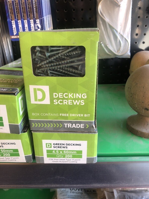 60mm Deck Screws (200)