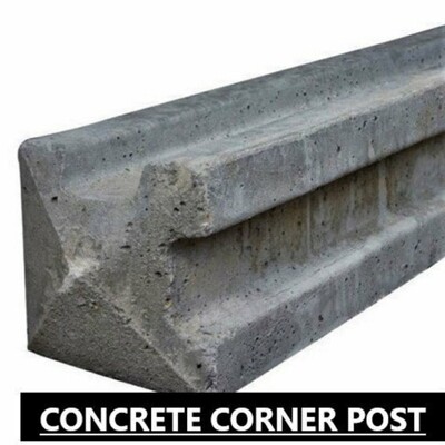 Medium Cast Concrete Slot-In Corner Posts
