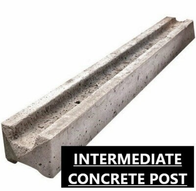 Medium Cast Concrete Slot-in Posts