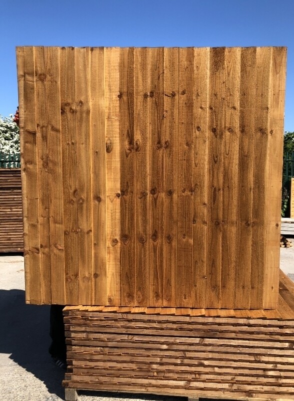 6w x 3h Featheredge Panel