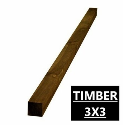 3 x 3 Timber Post