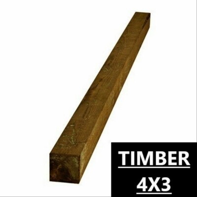 4 x 3 Timber Post