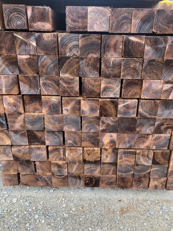 8FT 4 x 4 Timber Post