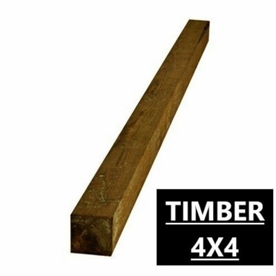 4 x 4 Timber Post