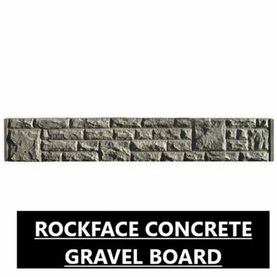 6 Inch Rockface Gravel Board
