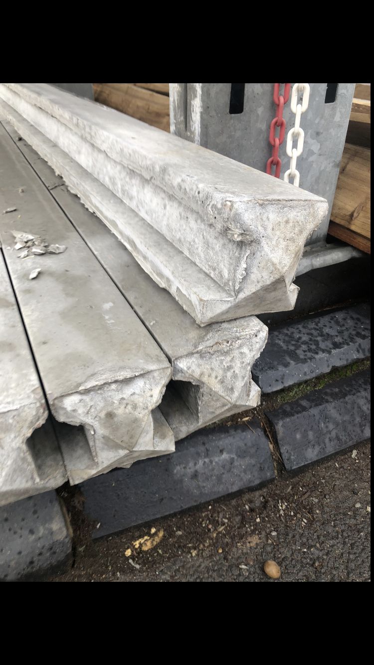 11ft Concrete Post