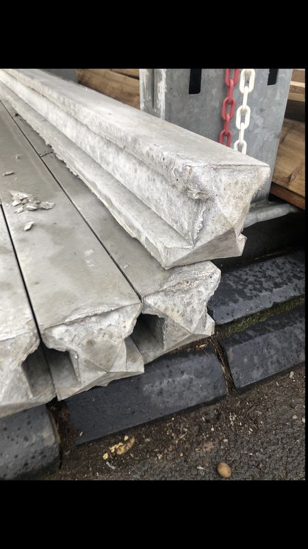 12ft Concrete Post