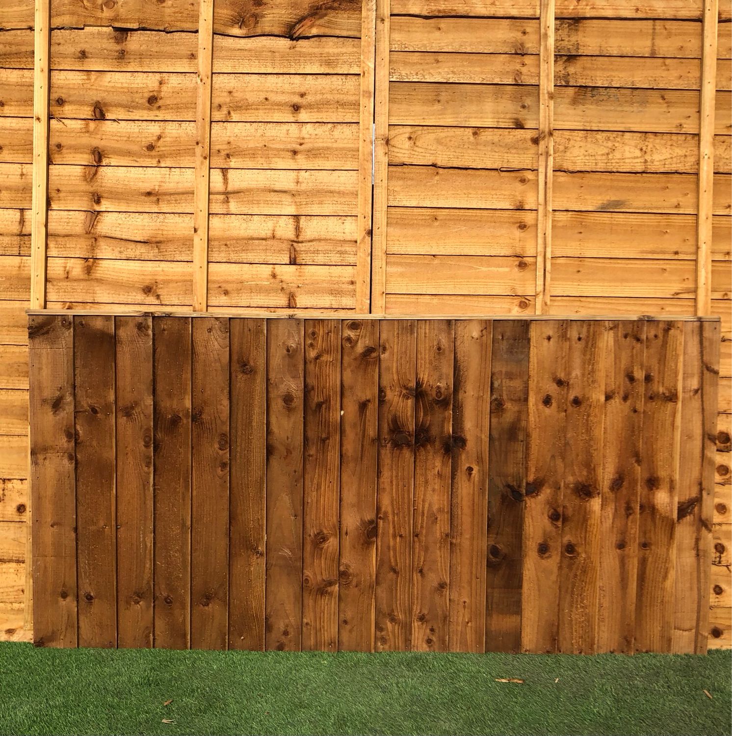 6w x 3h Featheredge Panel