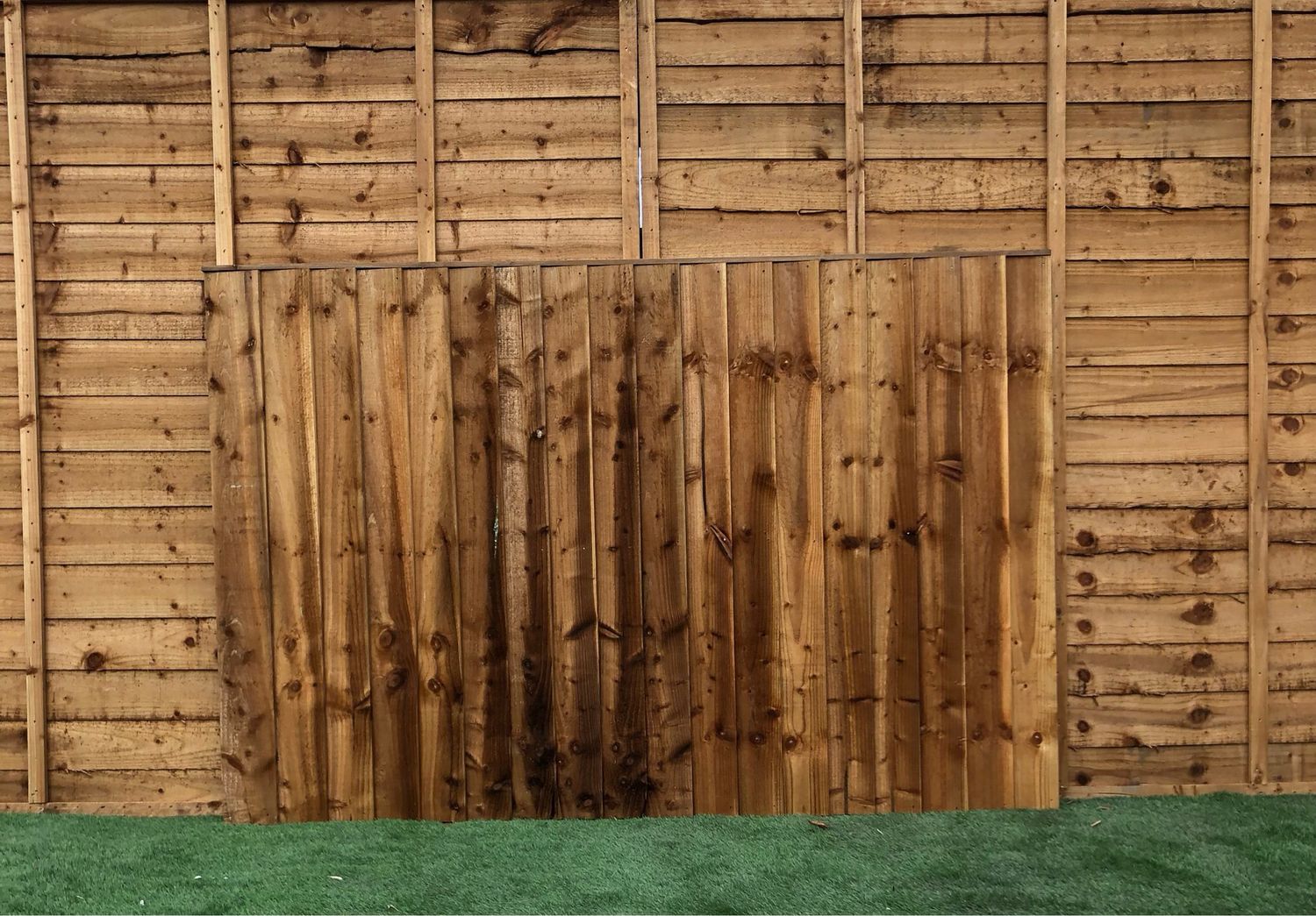 6’w X 4’h Contractor Feather Edge Panel