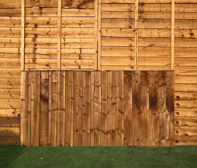 6’w X 3’h Contractor Feather Edge Panel