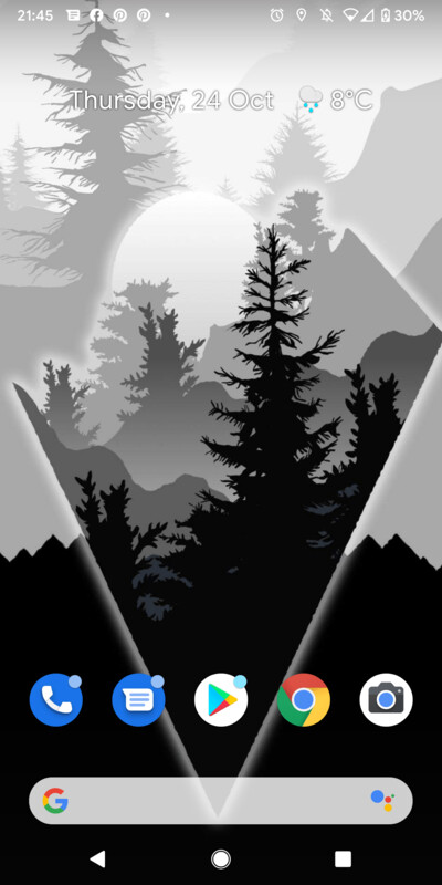 Gisburn Forest Phone Screen Wallpaper