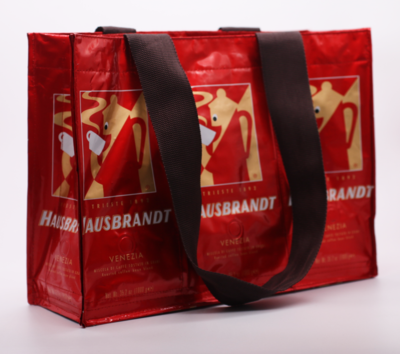 Hausbrandt Shopping Bag - Recyled coffee bags Hausbrandt Shopping Bag - Recyled coffee bags