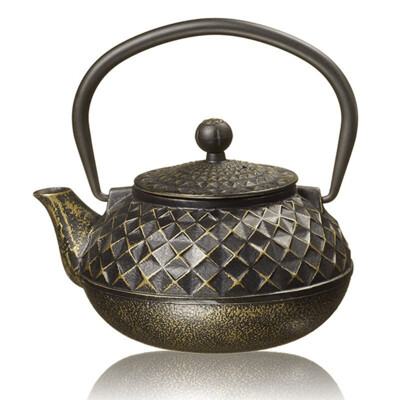 Asian Ironcast Tea Pot (Strainer inclusive)