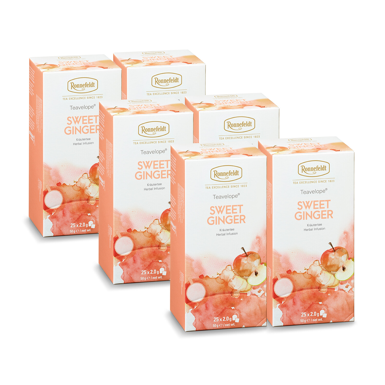 Teavelope Sweet Ginger Tea Infusion