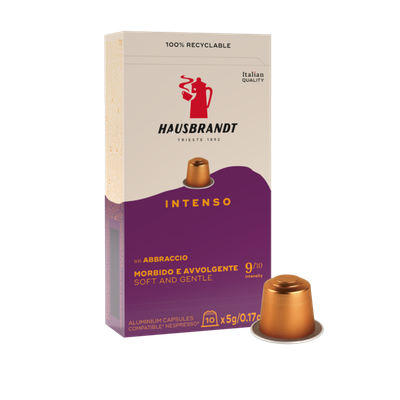 Hausbrandt Intenso Coffee Capsules  (Nespresso® Compatible)