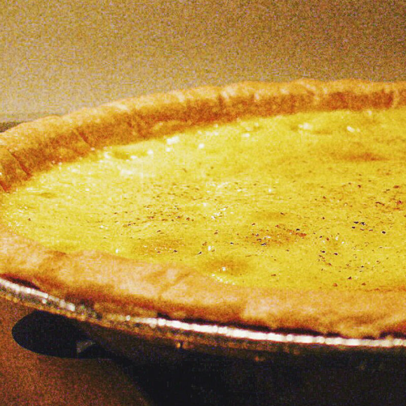 Egg Custard Pie