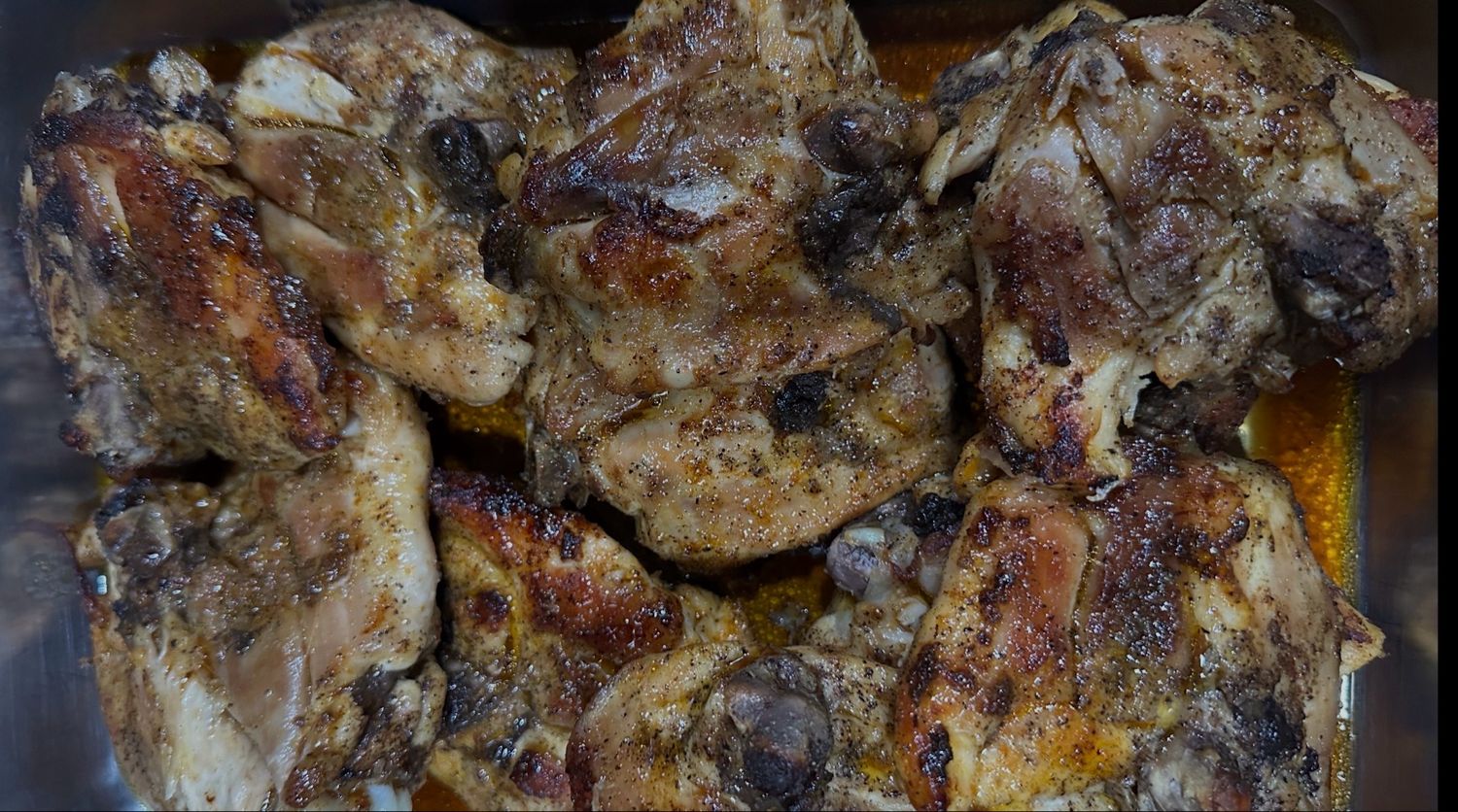 Baked Chicken Thighs