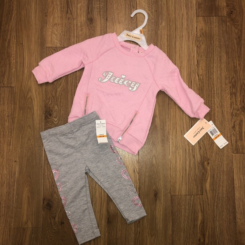 Brand New Juicy Couture Outfit - 12 Months