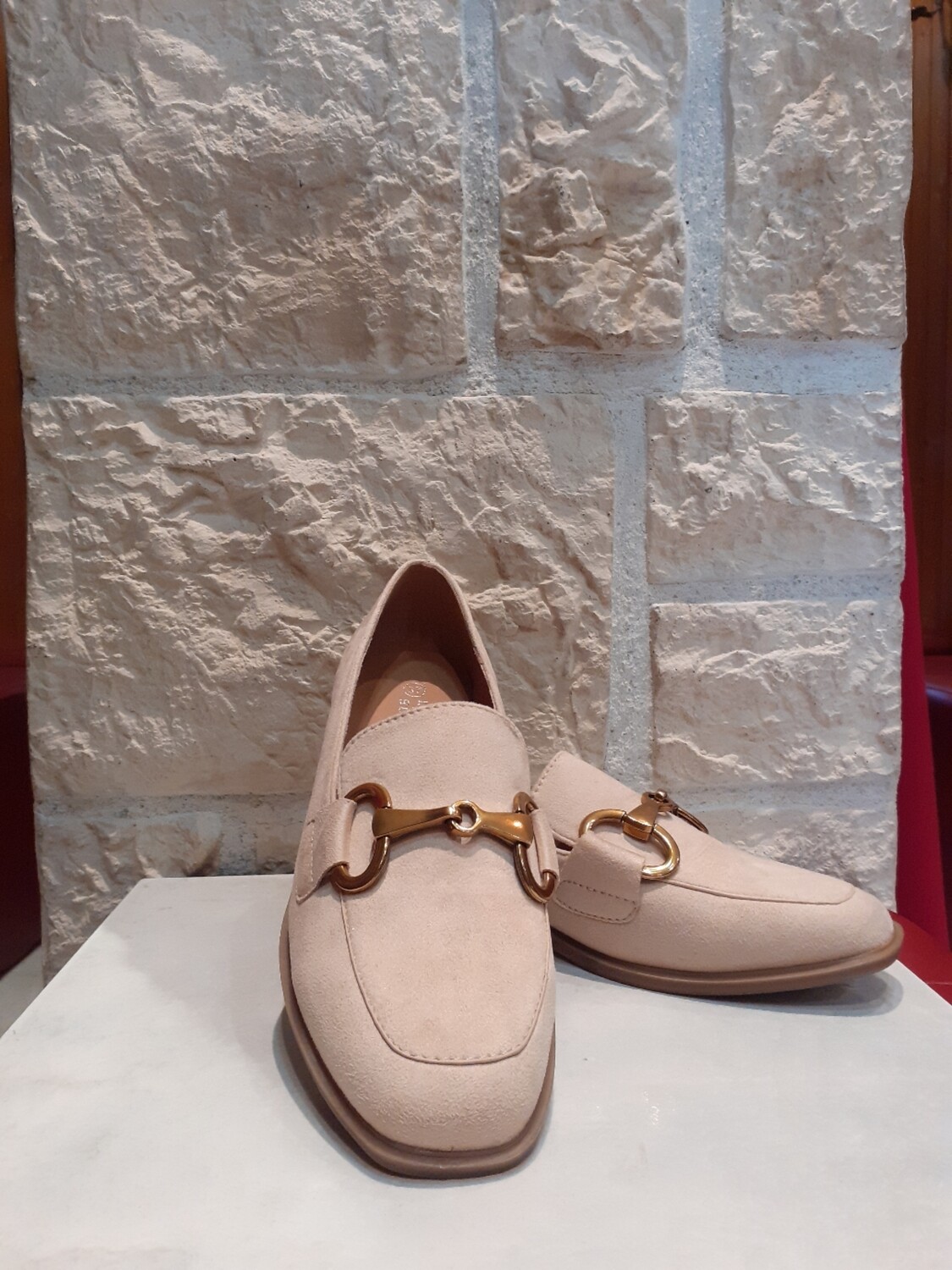 Mocassin Giulia beige