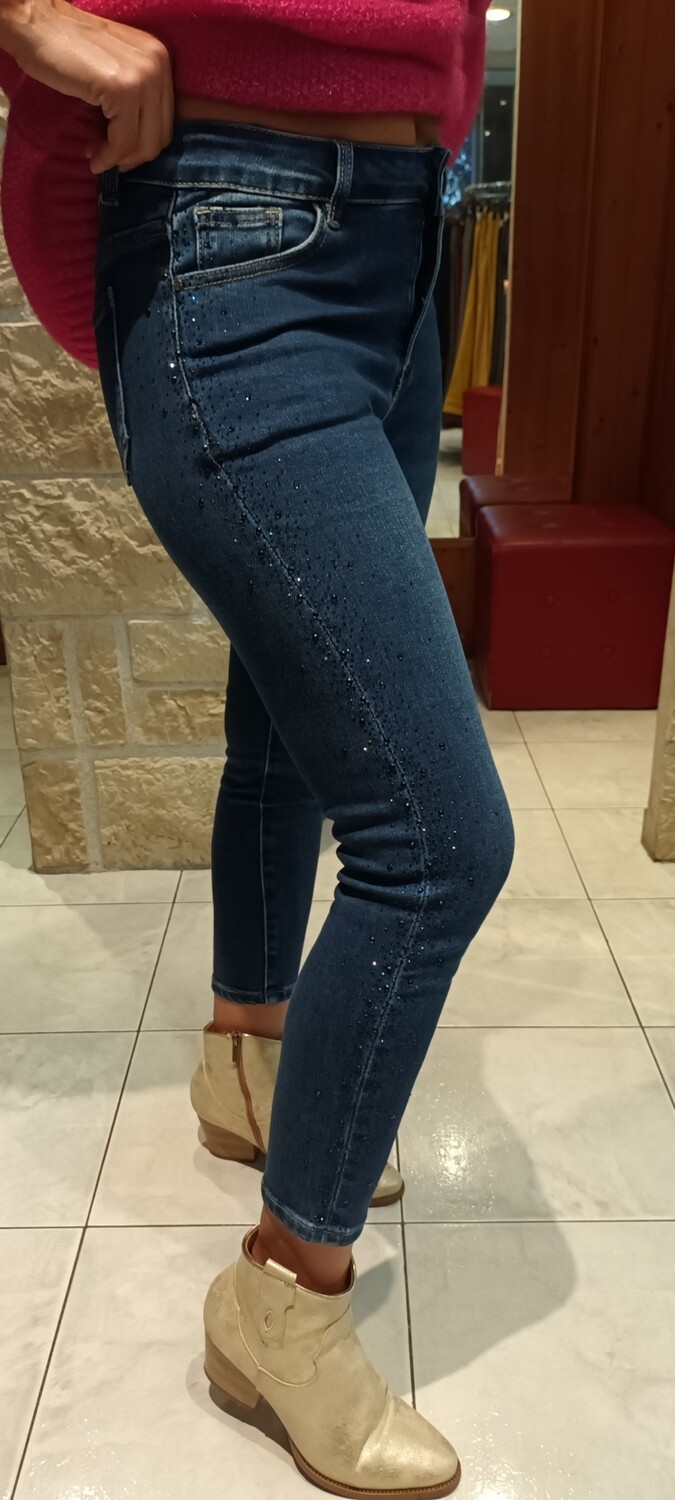Jean Fancy denim strass