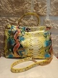 Sac Fashion jaune multicolore 