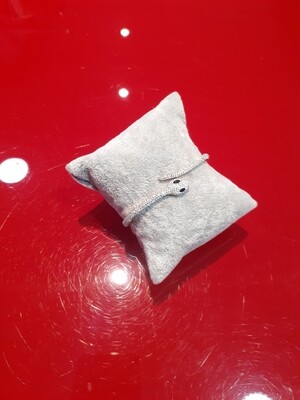 Bracelet Serpent cuivré strass