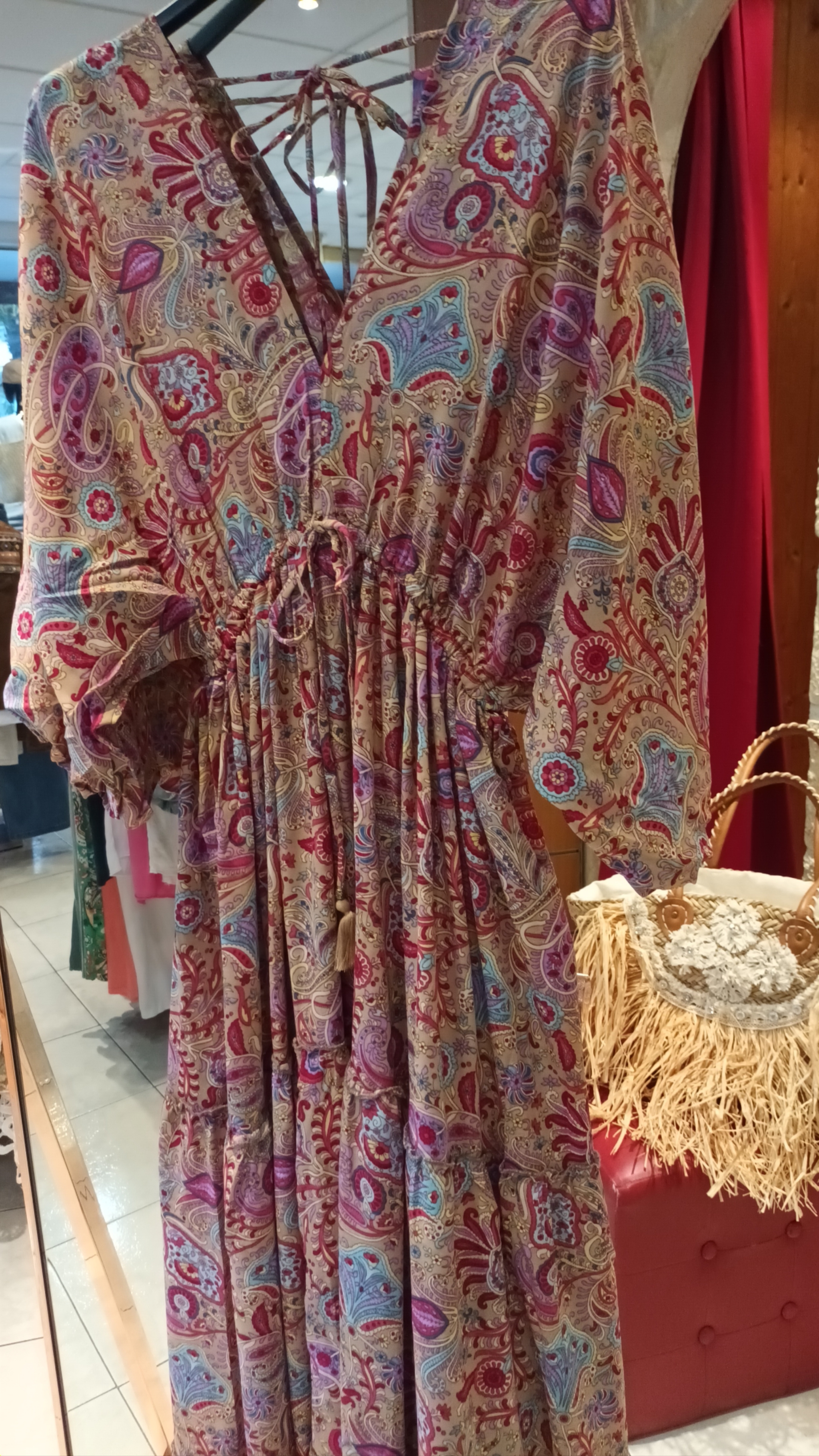 Robe Jasmin corail