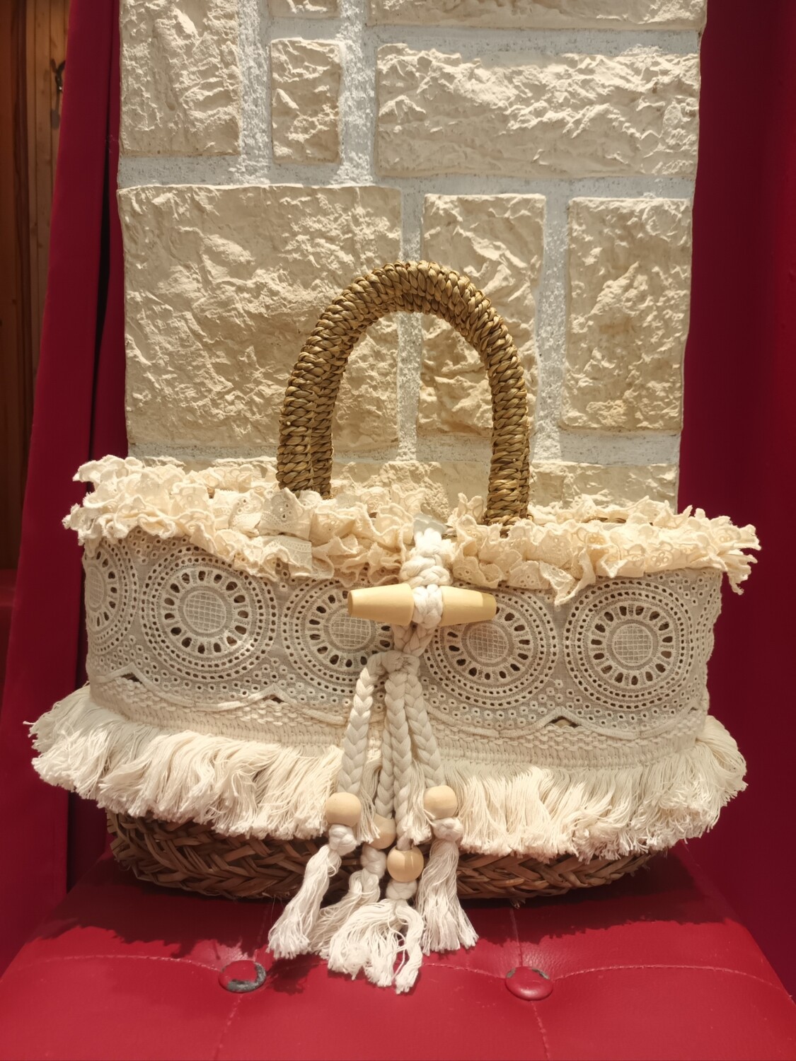 Sac Panier bohème Amalfi