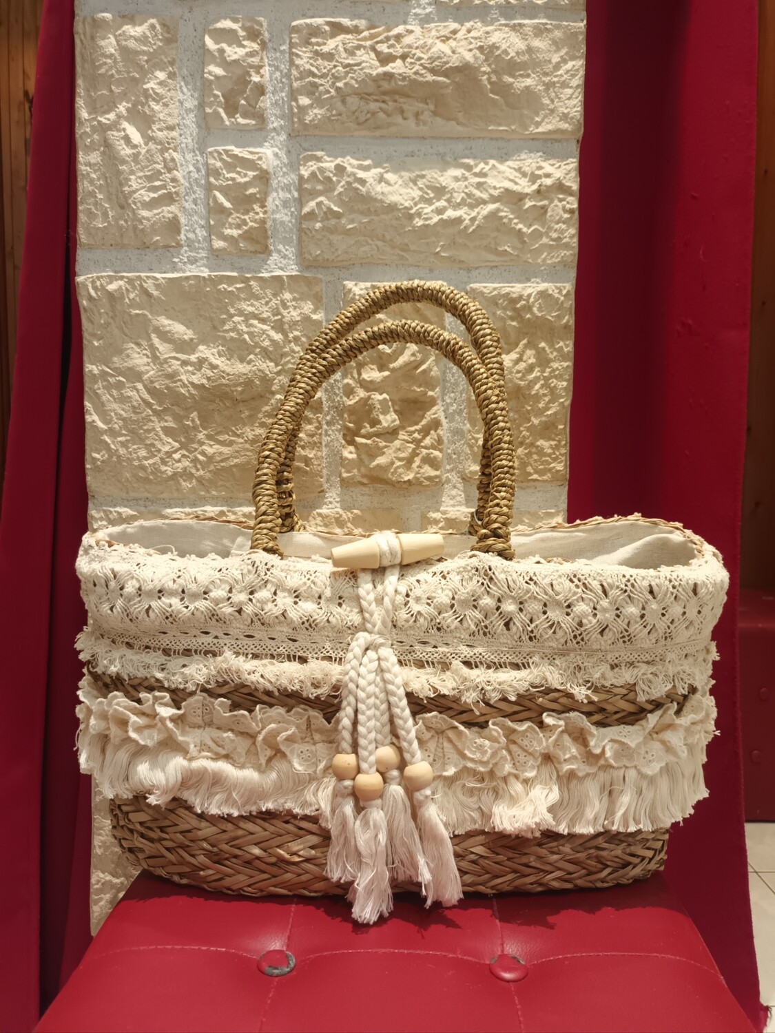 Sac Panier bohème Positano