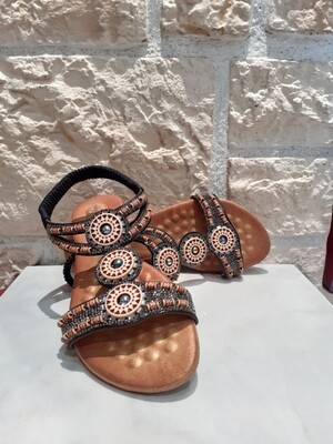 Sandales Bora noir