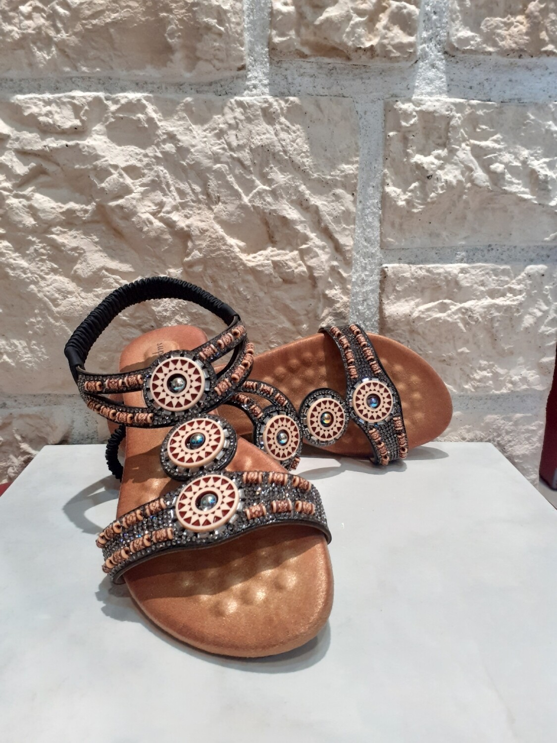 Sandales Bora noir