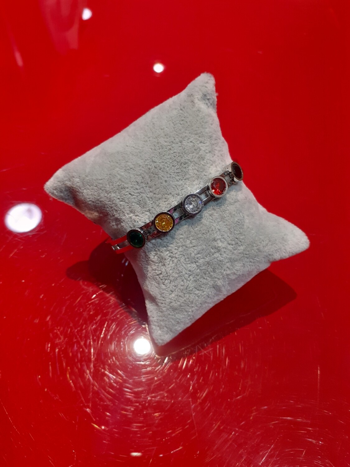 Bracelet Artemis acier argenté 
