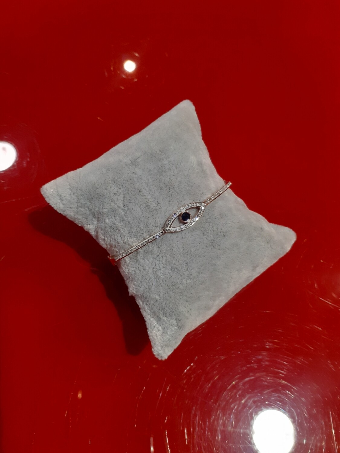 Bracelet Eye doré strass