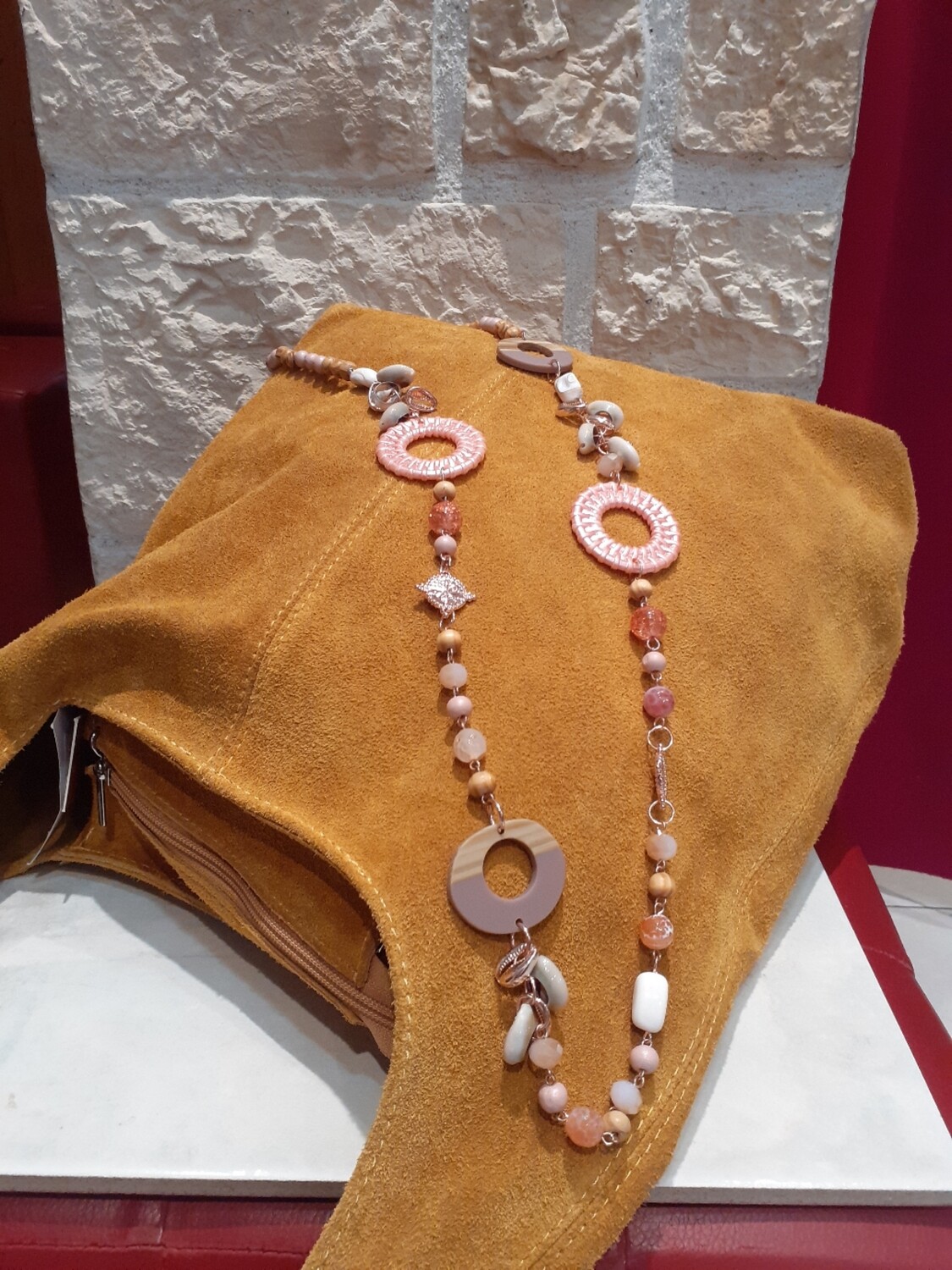 Collier Marina rose 