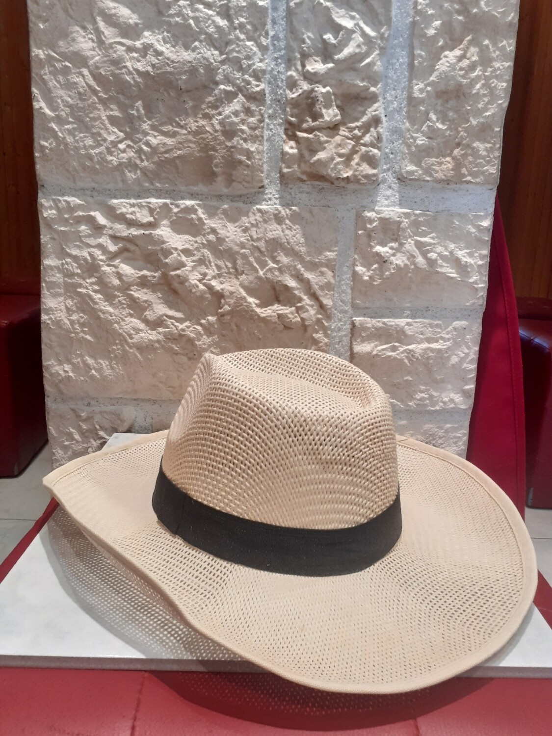 Chapeau cow-boy écru 