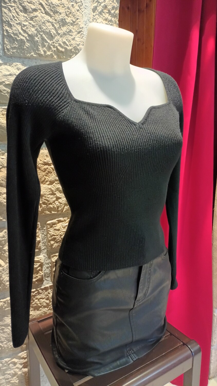 Pull Luciana noir 