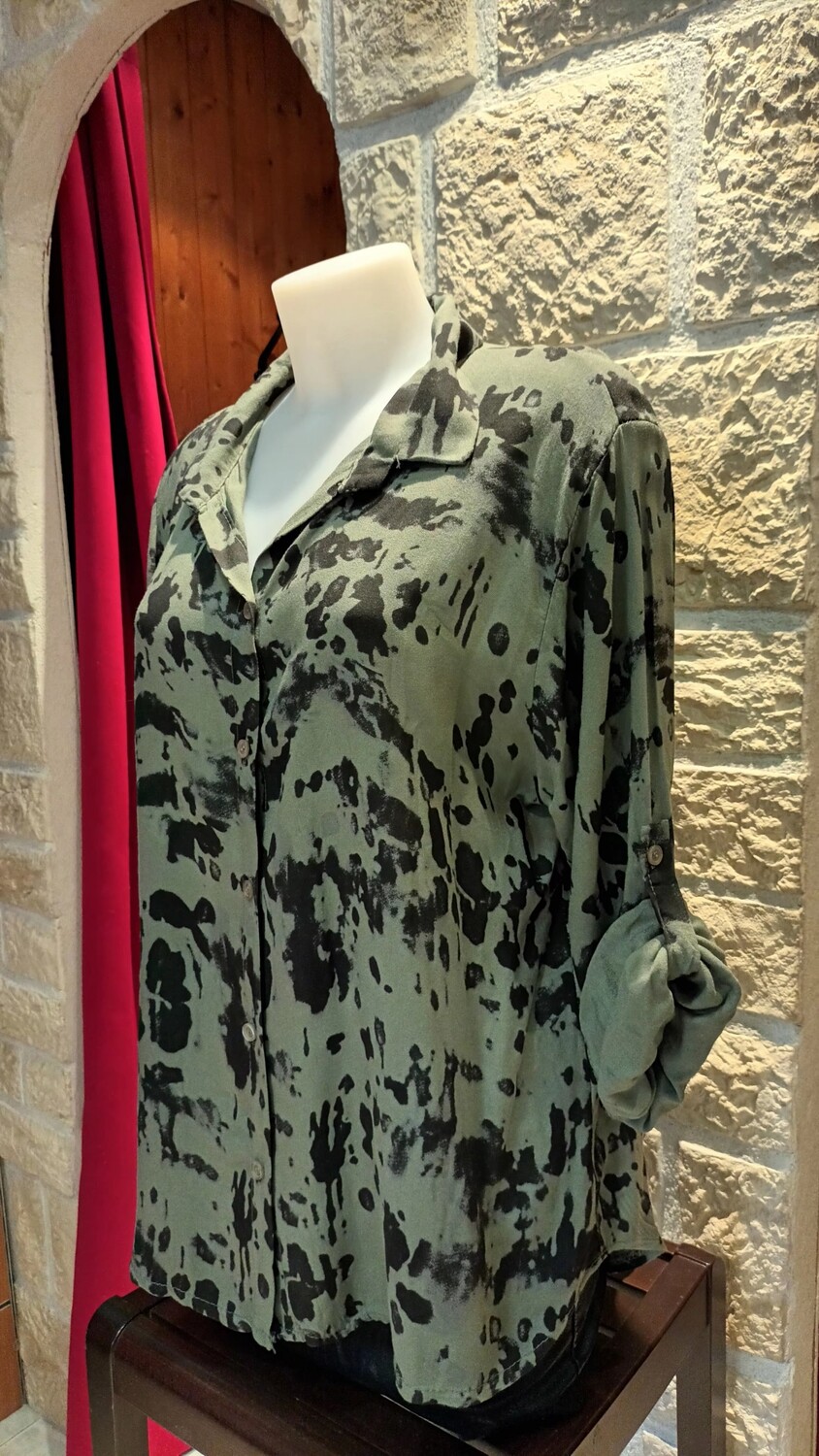 Chemise Mili kaki